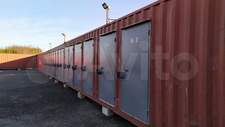 Аренда контейнера под склад 27 м²