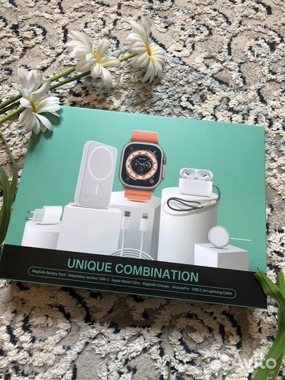 Набор apple 6 в 1 +(apple watch)
