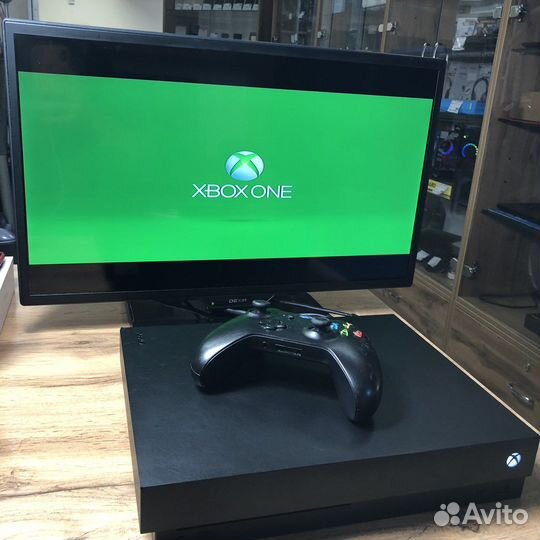 Xbox one X black