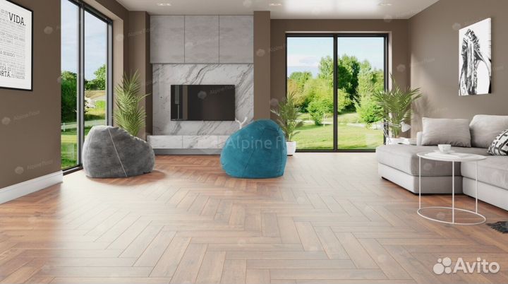 Alpine floor Light Parquet SPC ламинат дуб royal е