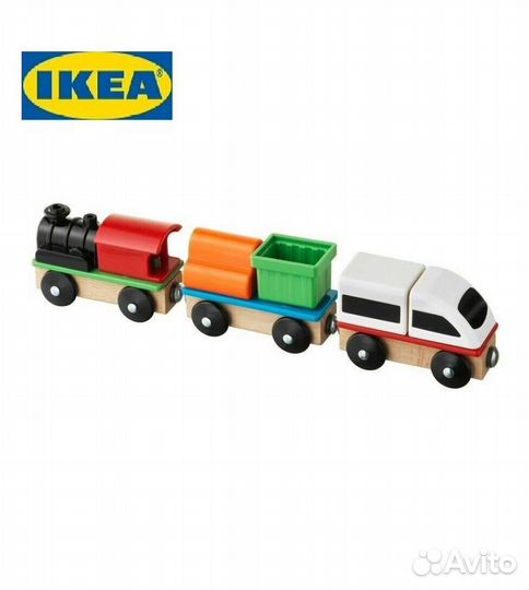 Поезд IKEA lillabo лиллабу новый