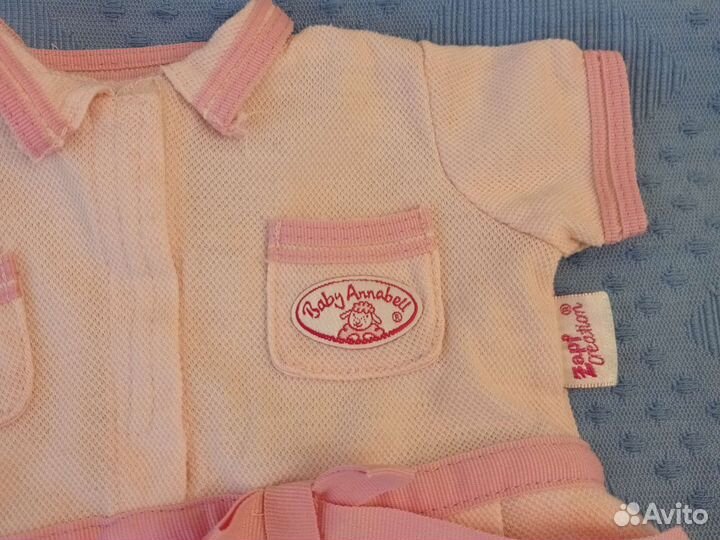 Комплект одежды для Baby Anabell Zapf Creation