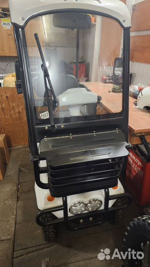 Электроскутер с крышей protrike новый