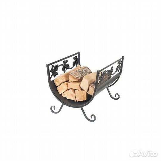 Дровница Везувий Кованая