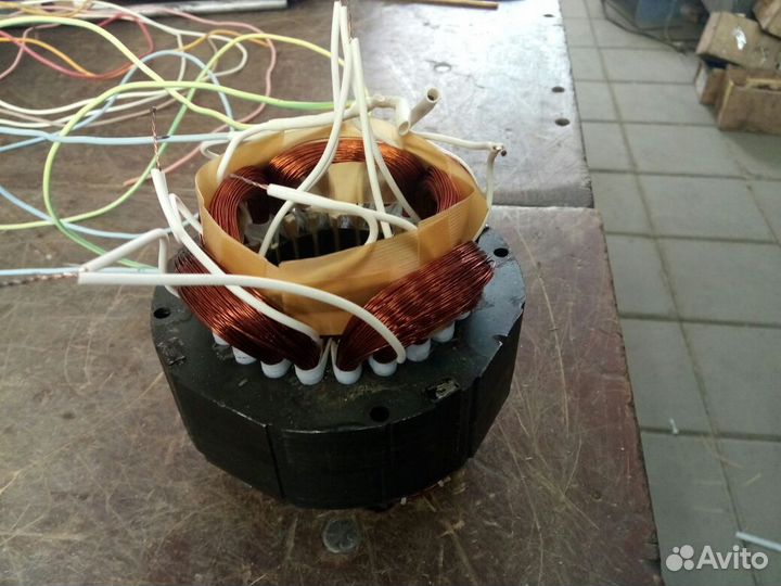 Перемотка электродвигателей, ремонт электродвигатя