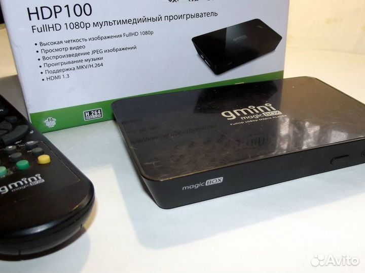 Медиаплеер-TV приставка Gmini MagicBox HDP100