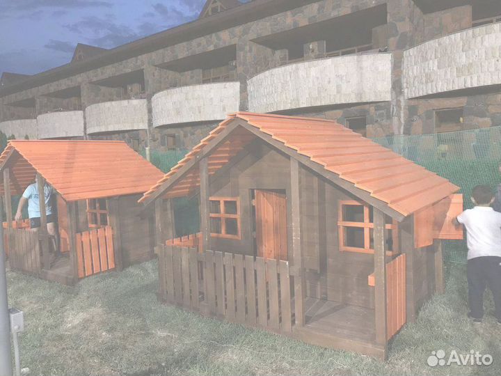 Детский игровой домик для дачи