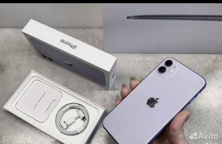 iPhone 11 128gb фиолетовый