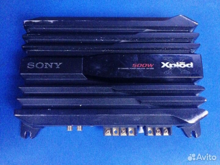 Автомобильный усилитель xplod sony 500W