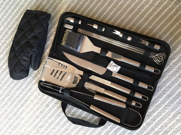 Подарочный набор для барбекю 16 предметов