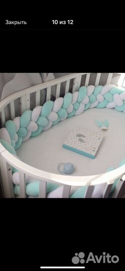 Детская кроватка и комод