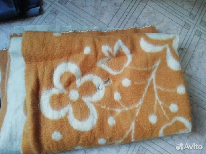 Одеяло из верблюжьей шерсти СССР