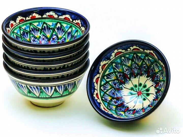 Набор посуды сервиз Риштанская керамика