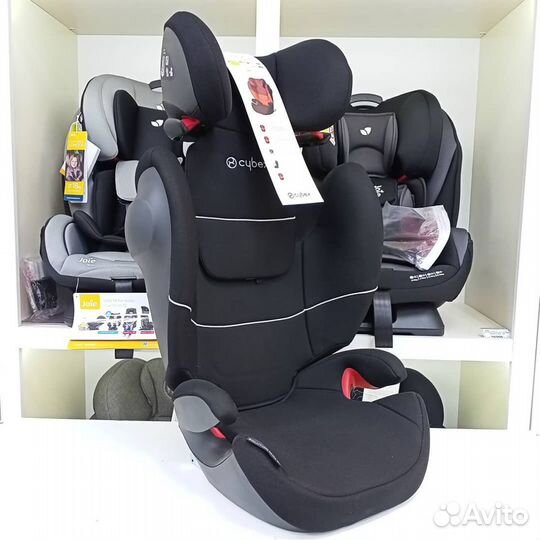 Автокресло 3-12лет изофикс Cybex Solution M-Fix че