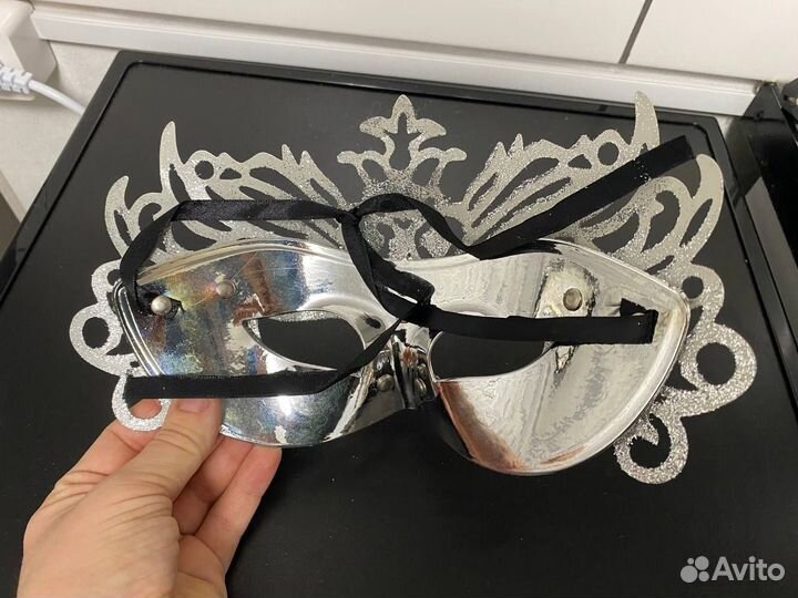 Маска карнавальная новогодняя новая