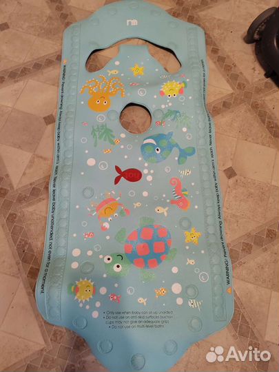 Сиденье с ковриком для купания mothercare