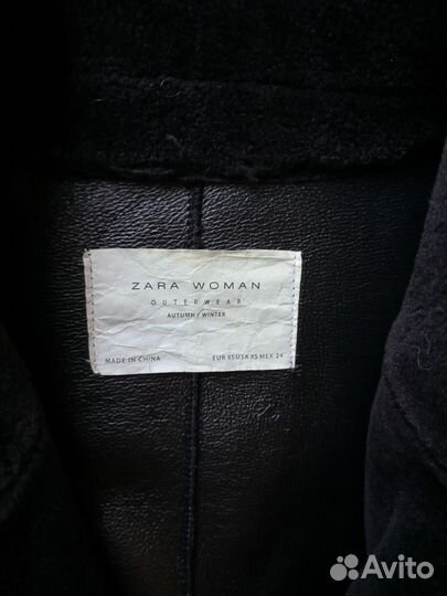 Искусственная шуба zara