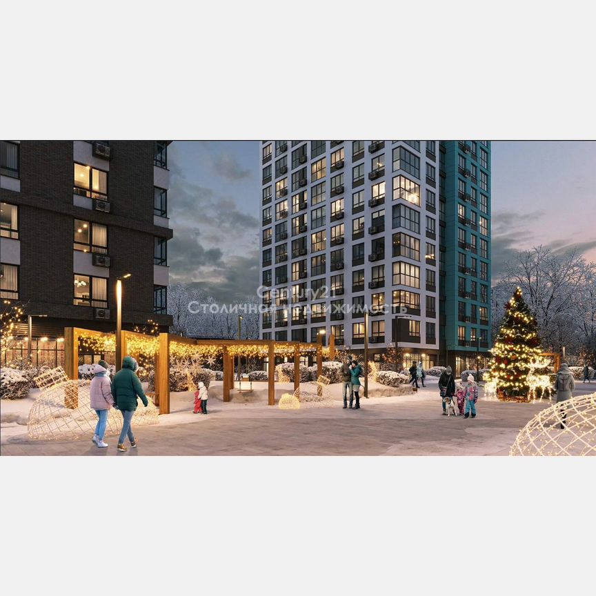 1-к. квартира, 39,9 м², 6/17 эт.