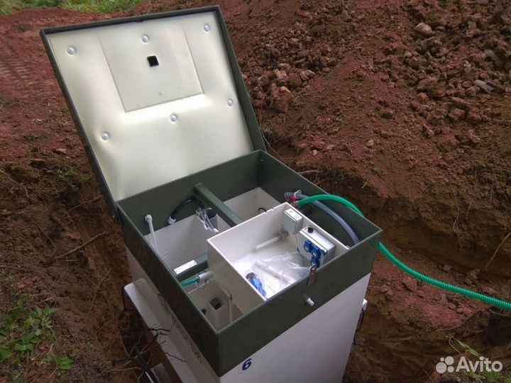 Септик Эко с переливом