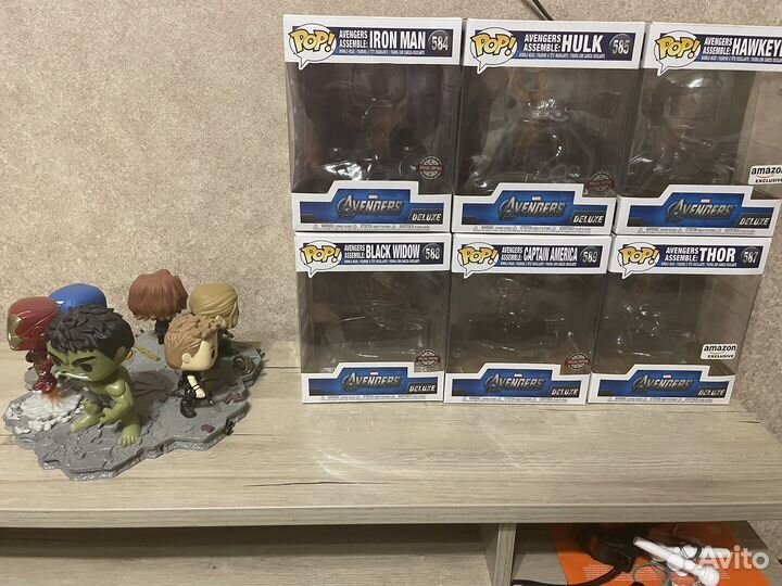 Фигурки Funko Pop Marvel Avengers Assemble