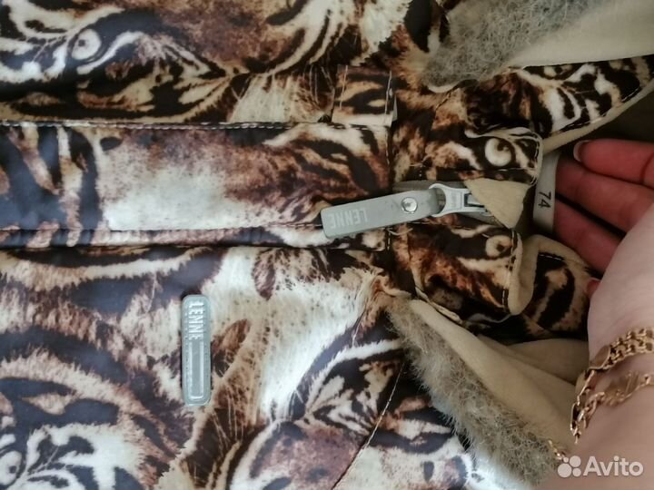 Зимний комбинезон для девочки 74 80