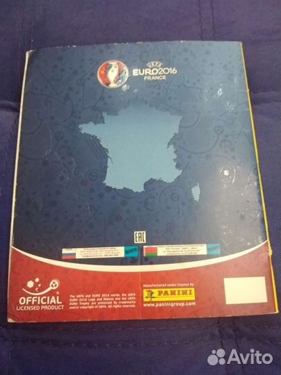 Uefa euro 2016 france альбом для коллекционировани