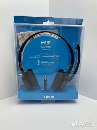 Наушники Logitech H111,H151,H340