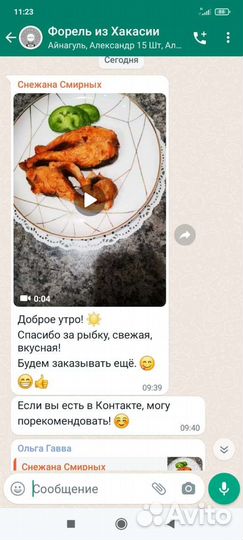 Форель охлаждённая из Хакасии. Икра форели