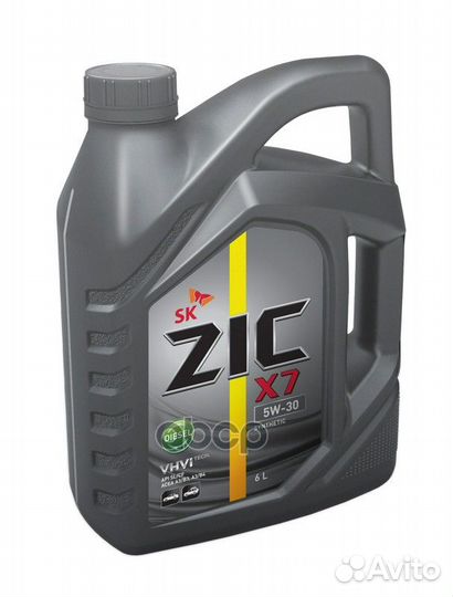 Масло ZIC X7 diesel 5W30 мот диз син (6л) NEW Zic