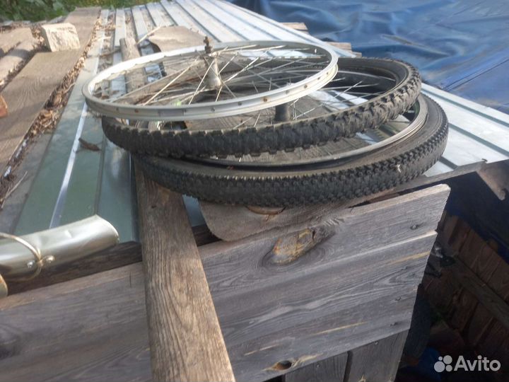 Колесо переднее 26 тормозной диск