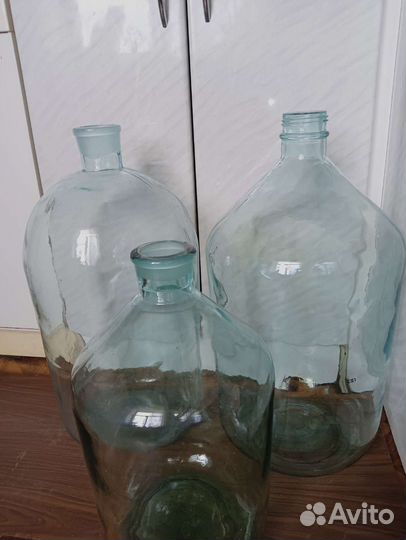 Бутыль стеклянная 20 литров