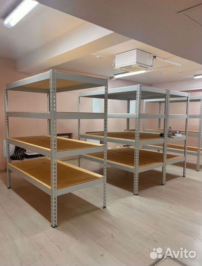 Стеллажи складские металлические
