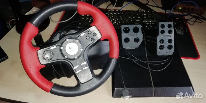 Игровой руль logitech formula force ex