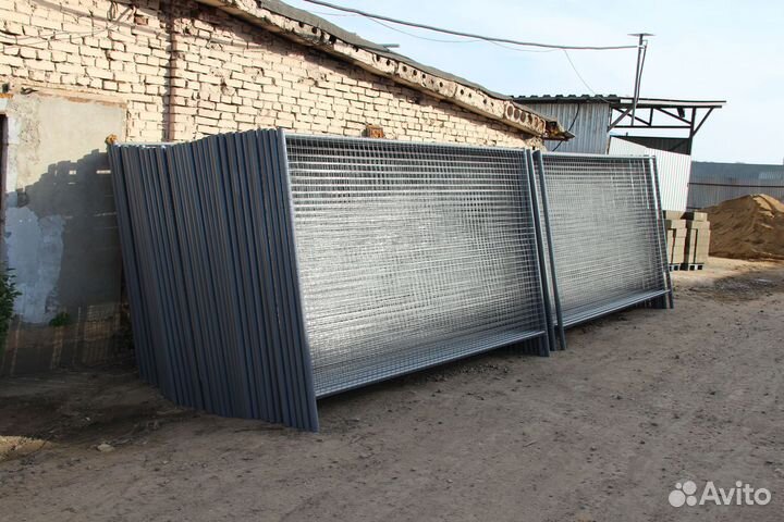 Аренда строительных ограждений Евро