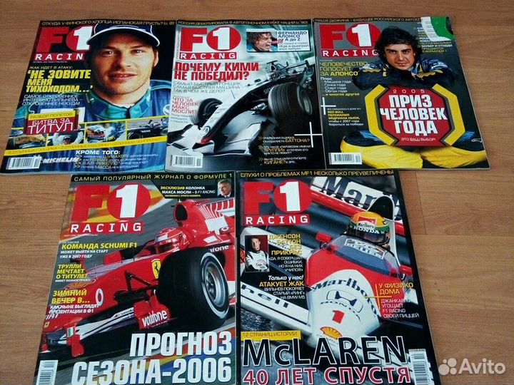 Журналы F1 racing, Формула