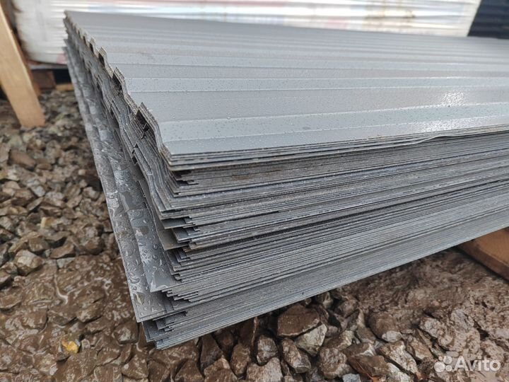 Профнастил цинк окрашенный и тд