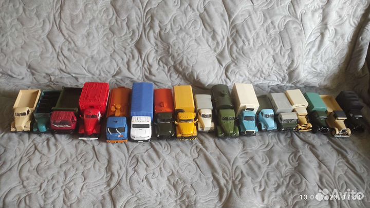 Модели 1/43 грузовиков Маз, Газ, ЗИЛ