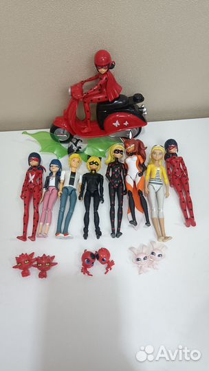 Куклы мини Леди Баг, Руж, Маринет, Супер кот