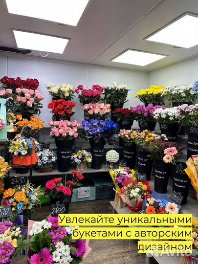 Цветочный магазин / Доход от 170 т.р