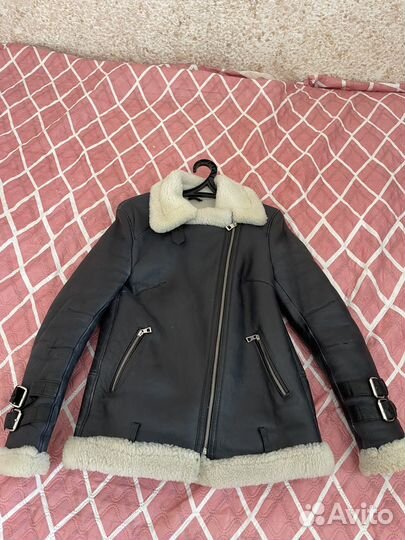 Дубленка натуральная женская короткая