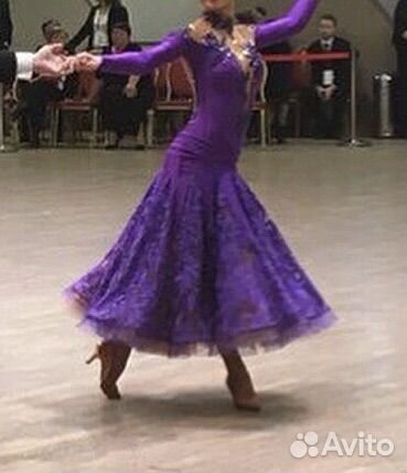 Платье для бальных танцев стандарт