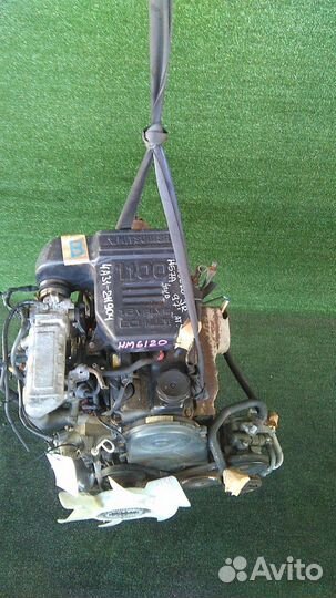 Двигатель в сборе двс mitsubishi pajero JR H57A 4A
