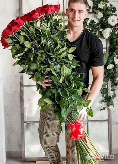 Высокие розы