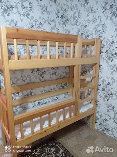 Кровать двухъярусная для двойняшек или близнецов