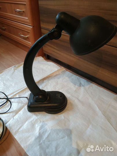 Лампа настольная СССР