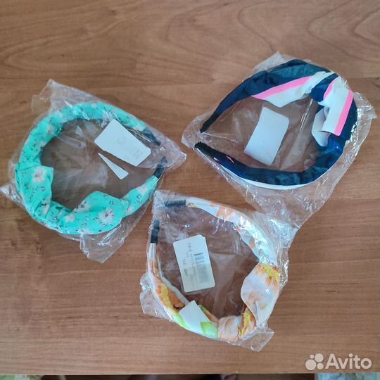 Ободок для волос с большим тканевым бантом