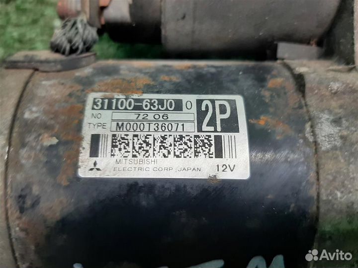 Стартер Suzuki SX4 2007