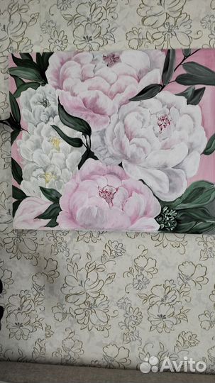 Картина Пионы