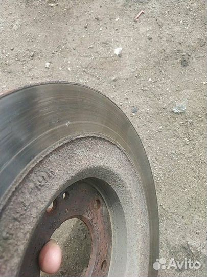 Задний тормозной диск mitsubishi outlander 3