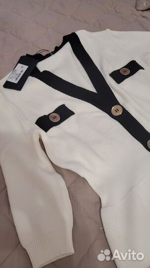 Платье машинной вязки